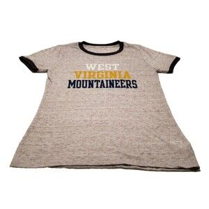 West Virginia Mountaineers Camp David Women's XL Short Sleeve T-Shirt NWOT